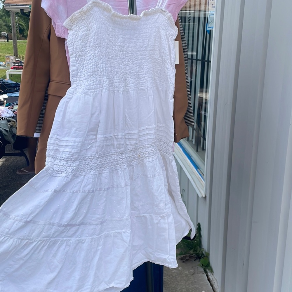 White Sumer dress